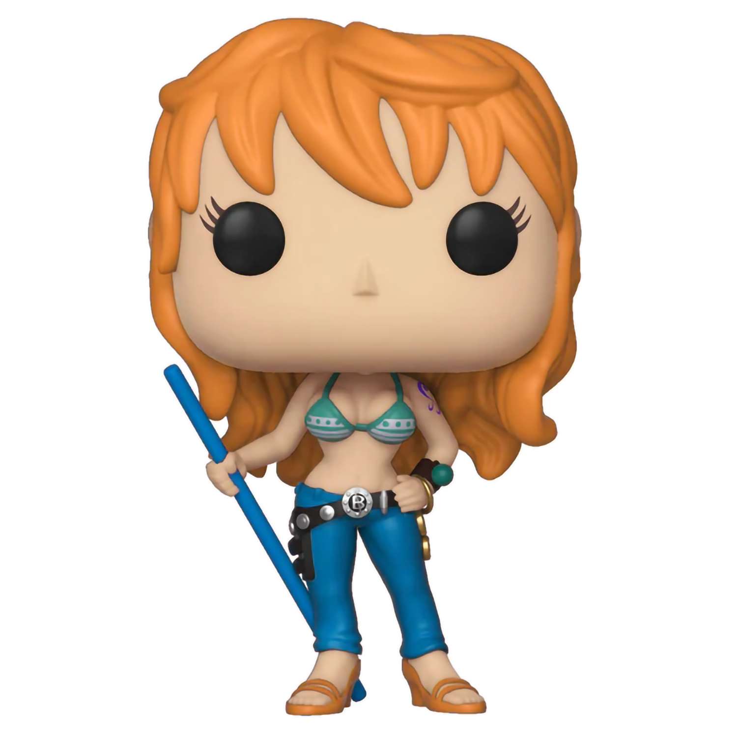 картинка Фигурка Funko POP! Animation One Piece Nami (328) 23194 магазин Одежда+ являющийся официальным дистрибьютором в России 
