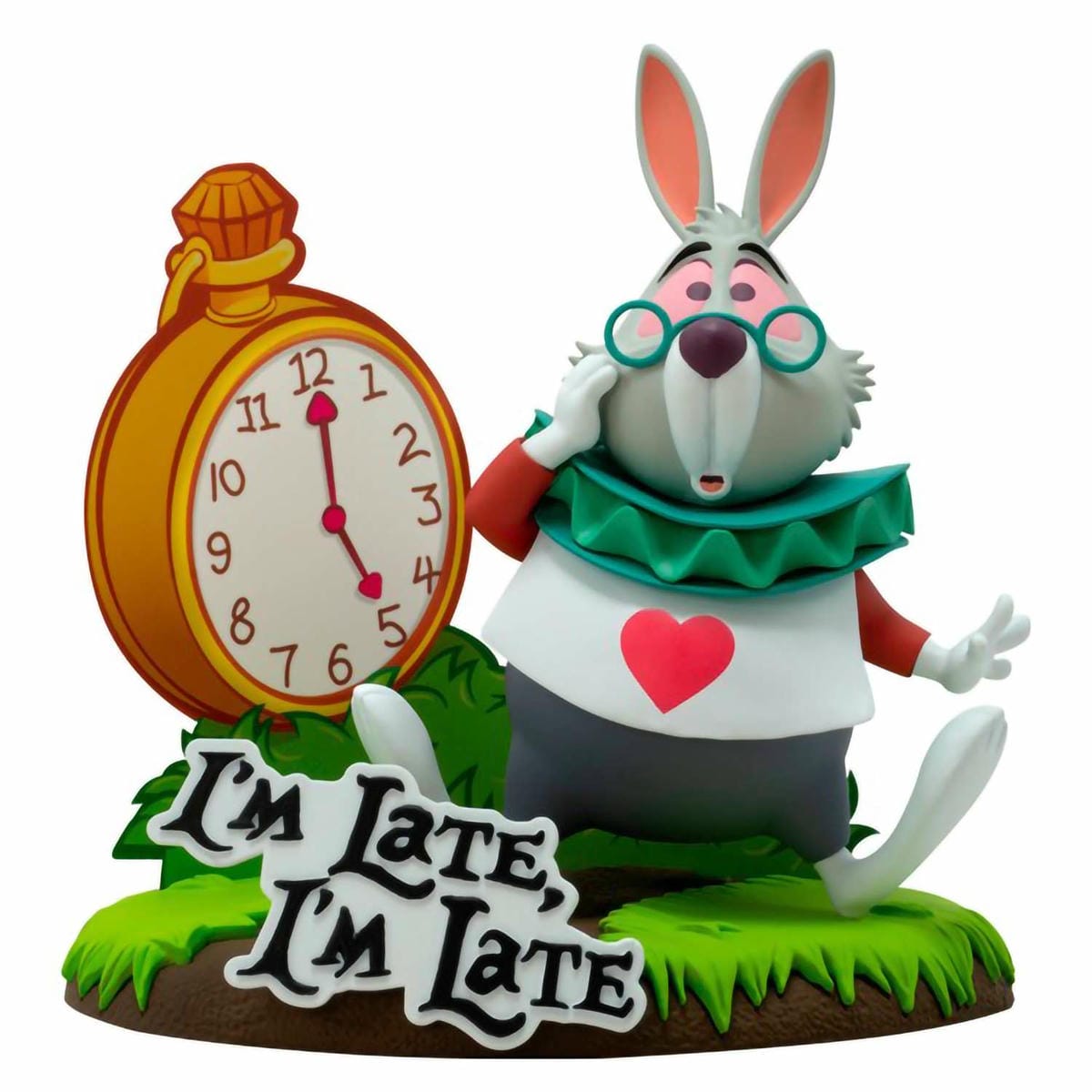 картинка Фигурка Disney Алиса в Стране чудес White rabbit 10см ABYFIG043 магазин Одежда+ являющийся официальным дистрибьютором в России 